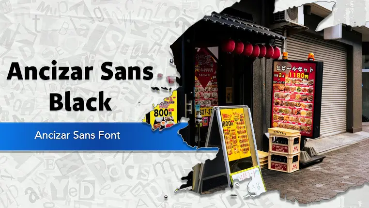 Ancizar Sans Font