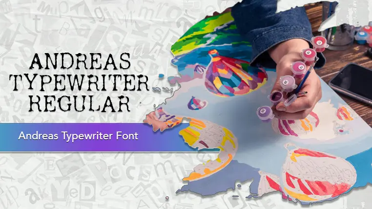 Andreas Typewriter Font