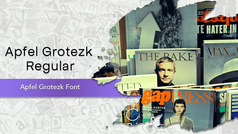 Apfel Grotezk Font