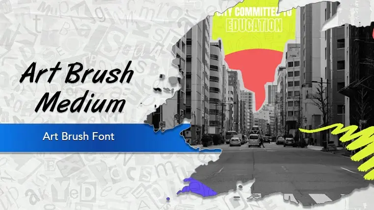 Art Brush Font