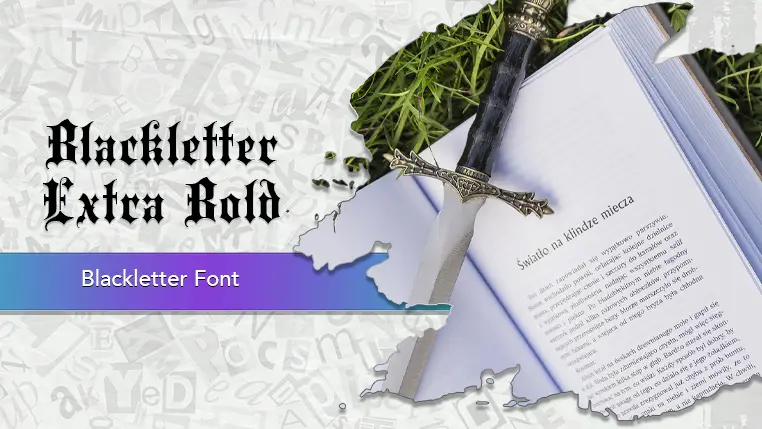 Blackletter Font