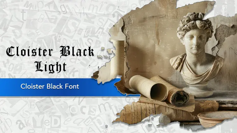 Cloister Black Font
