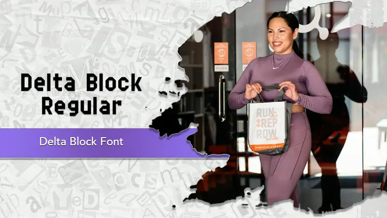 Delta Block Font