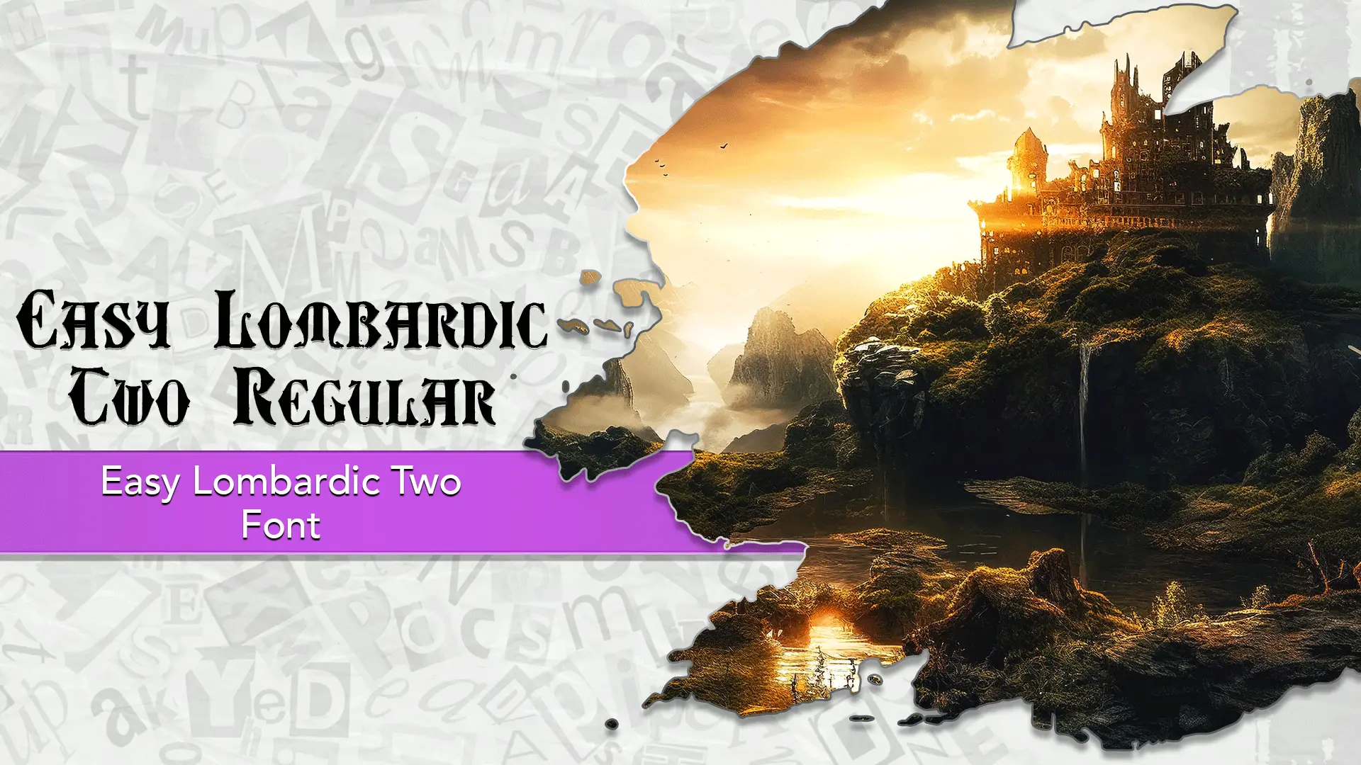 Easy Lombardic Two Font
