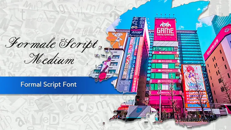 Formal Script Font