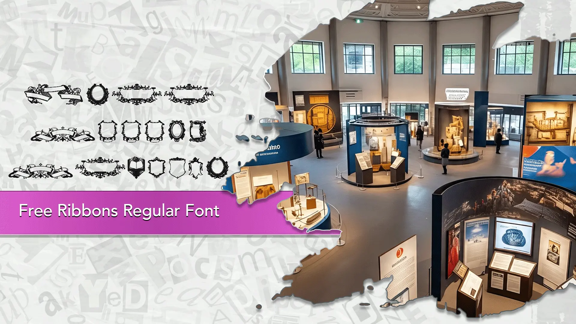 Free Ribbons Font