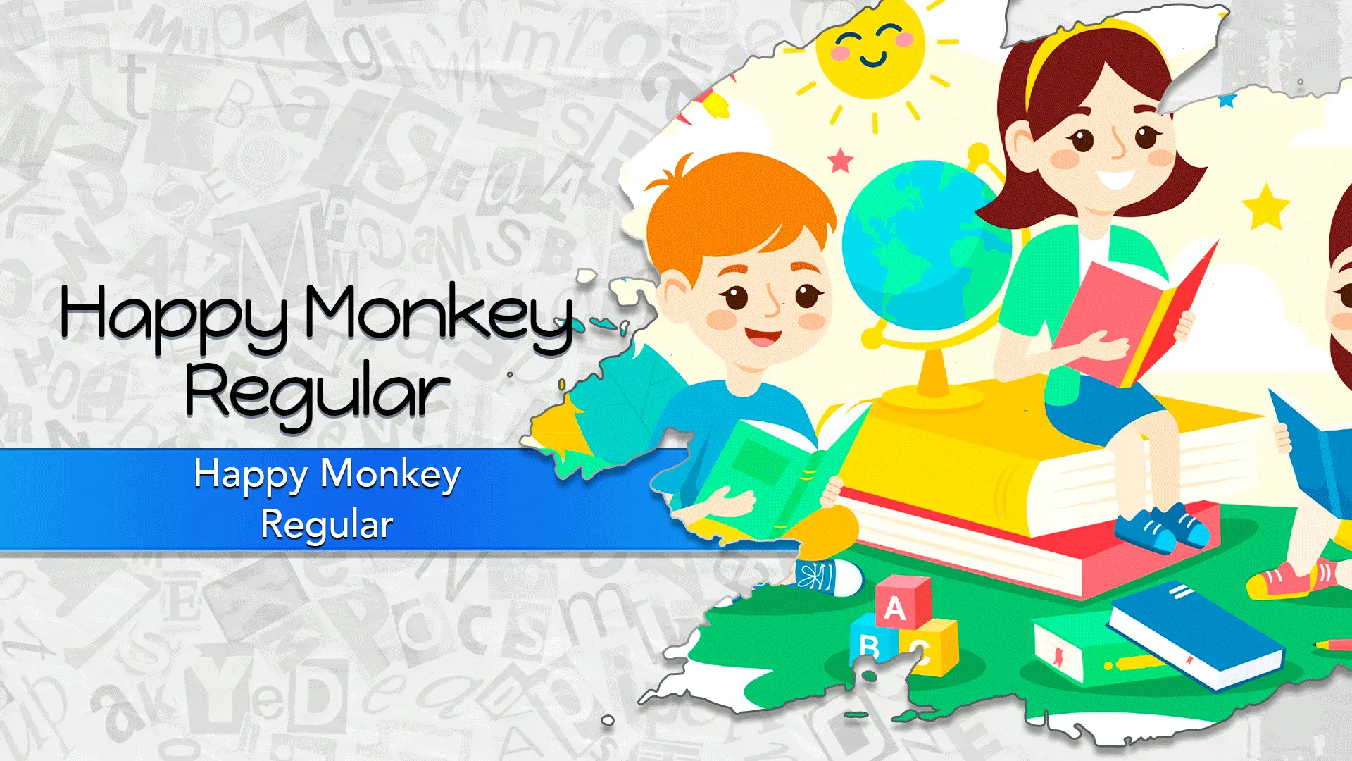 Happy Monkey Font