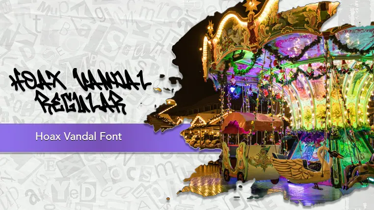 Hoax Vandal Font
