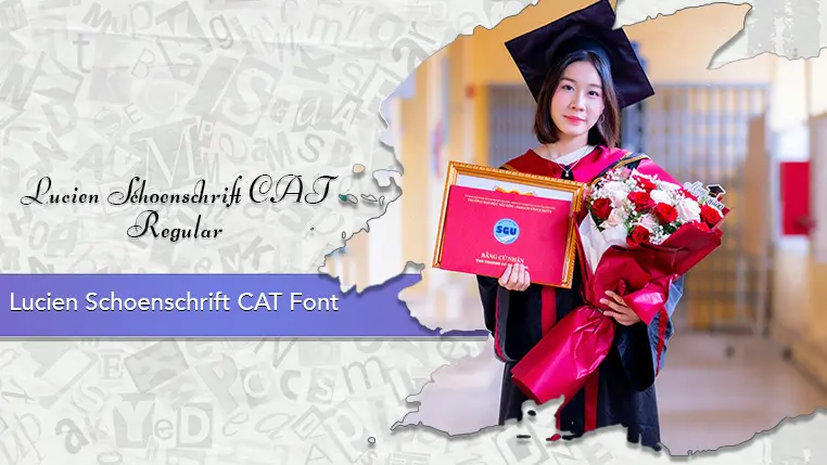 Lucien Schoenschrift CAT Font