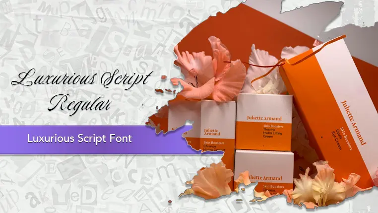 Luxurious Script Font
