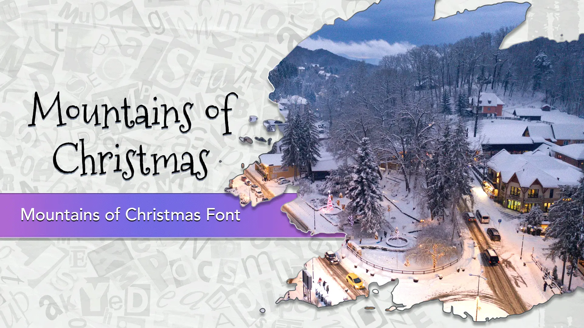Mountains of Christmas Font