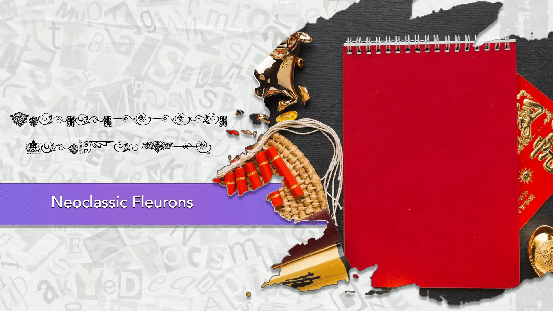 Neoclassic Fleurons Font