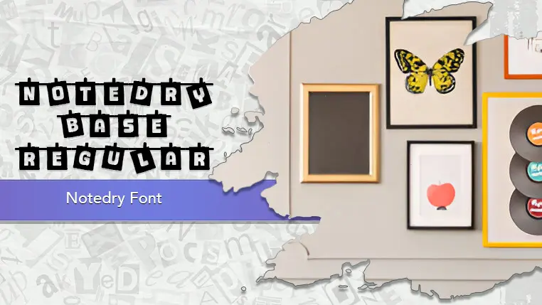 Notedry Font
