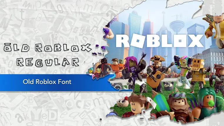Old Roblox Font