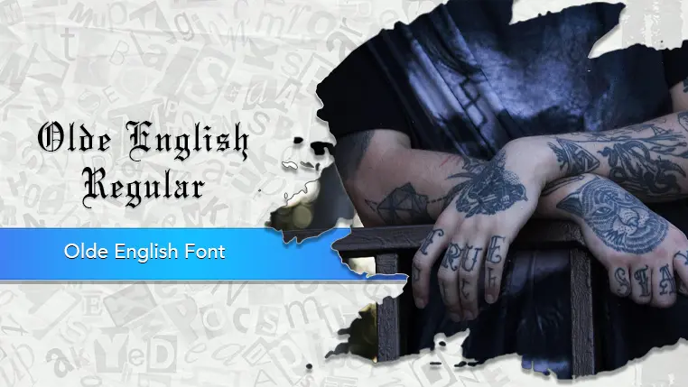 Olde English Font