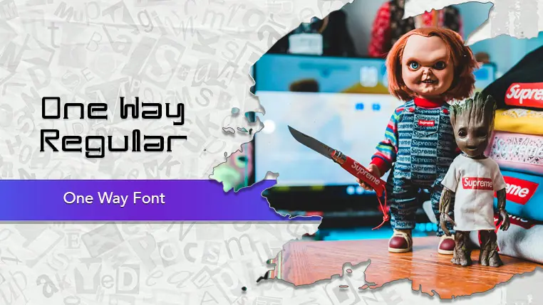 One Way Font