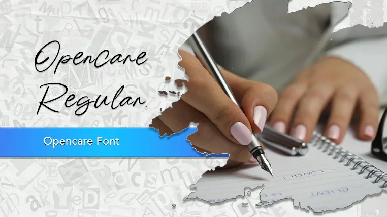 Opencare Font