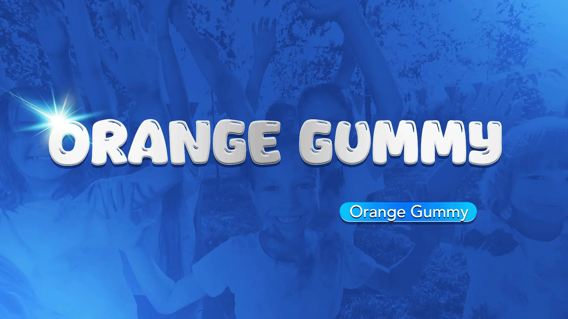 Orange Gummy Font