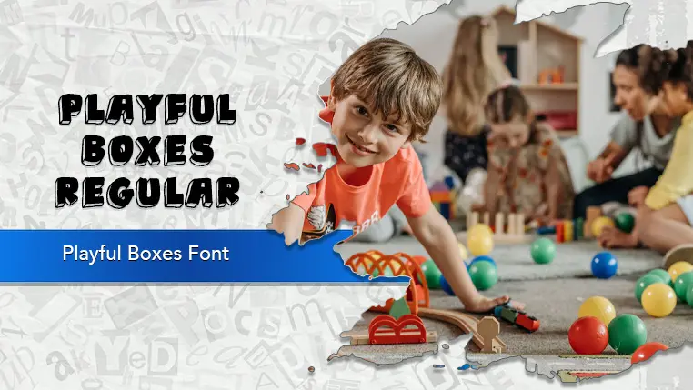 Playful Boxes Font