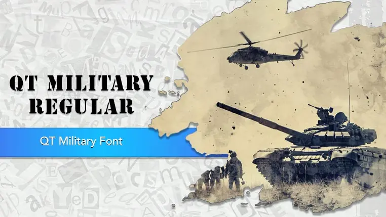 QT Military Font