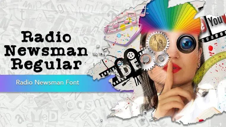 Radio Newsman Font