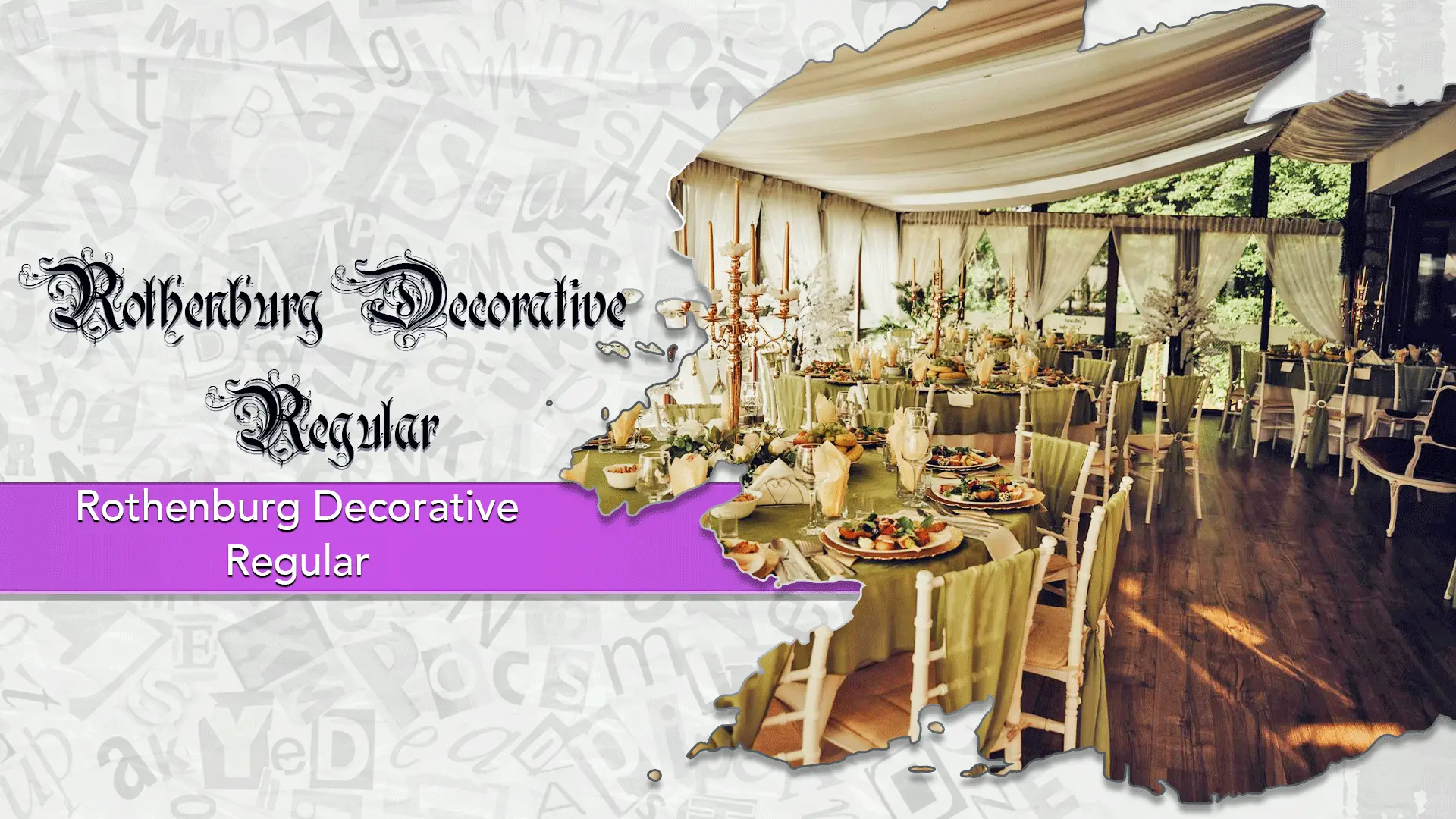 Rothenburg Decorative Font