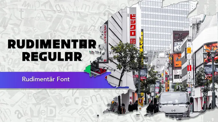Rudimentär Font