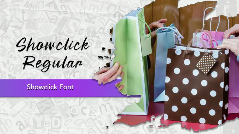 Showclick Font