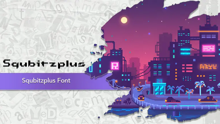 Squbitzplus Font