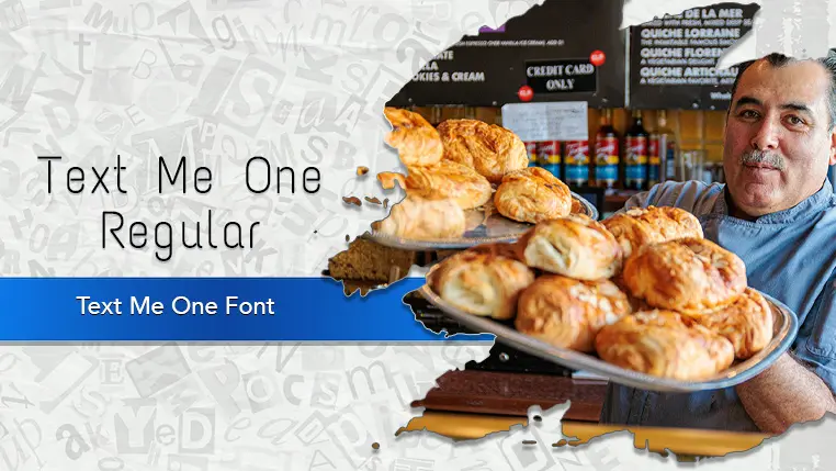 Text Me One Font