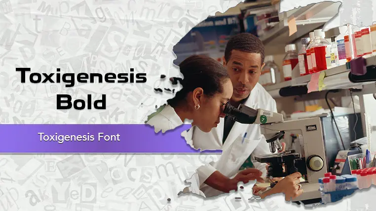 Toxigenesis Font