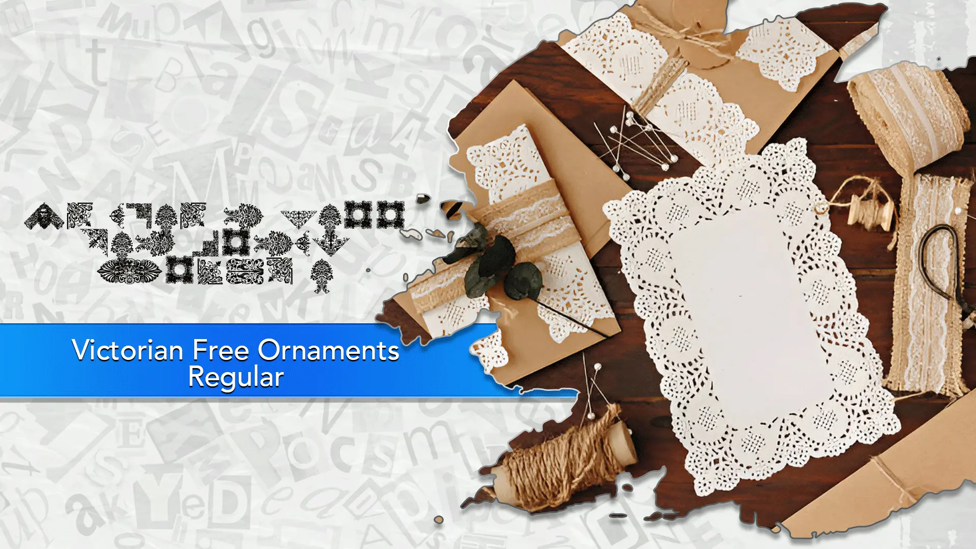 Victorian Free Ornaments Font