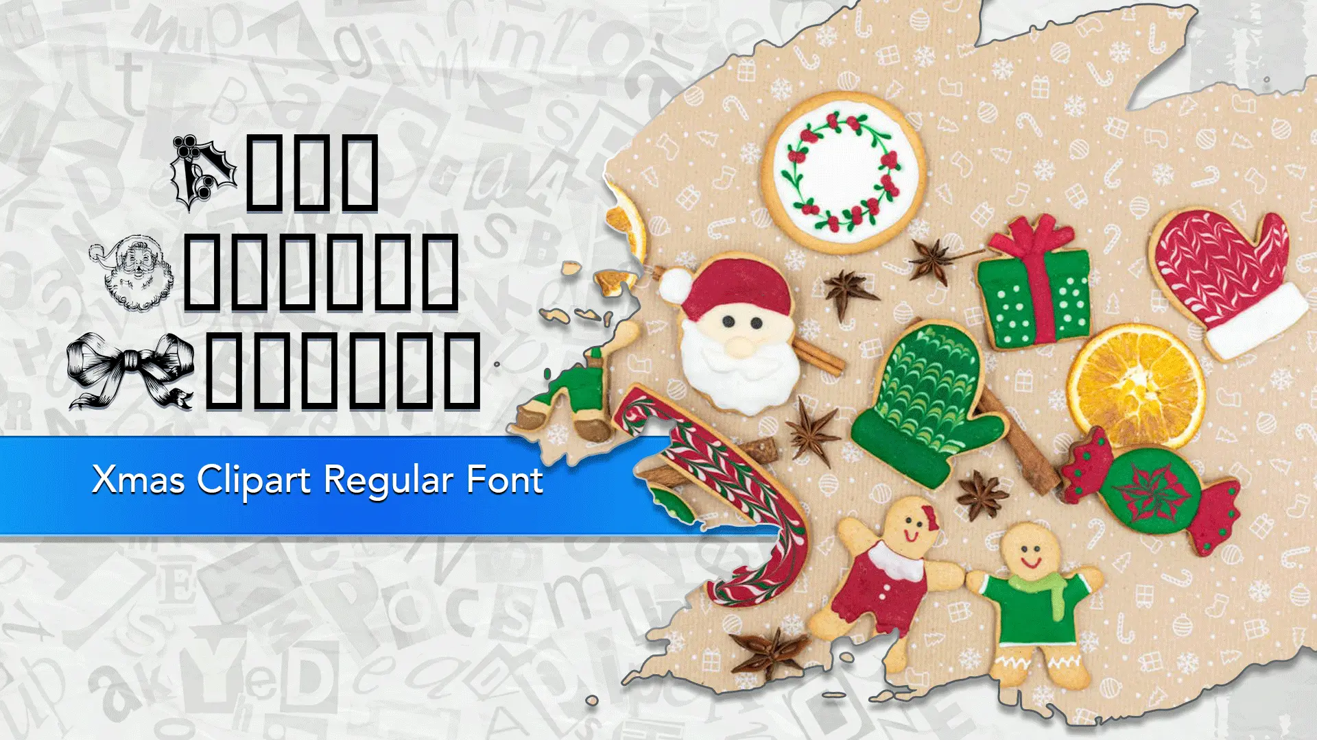 Xmas Clipart 1 Font