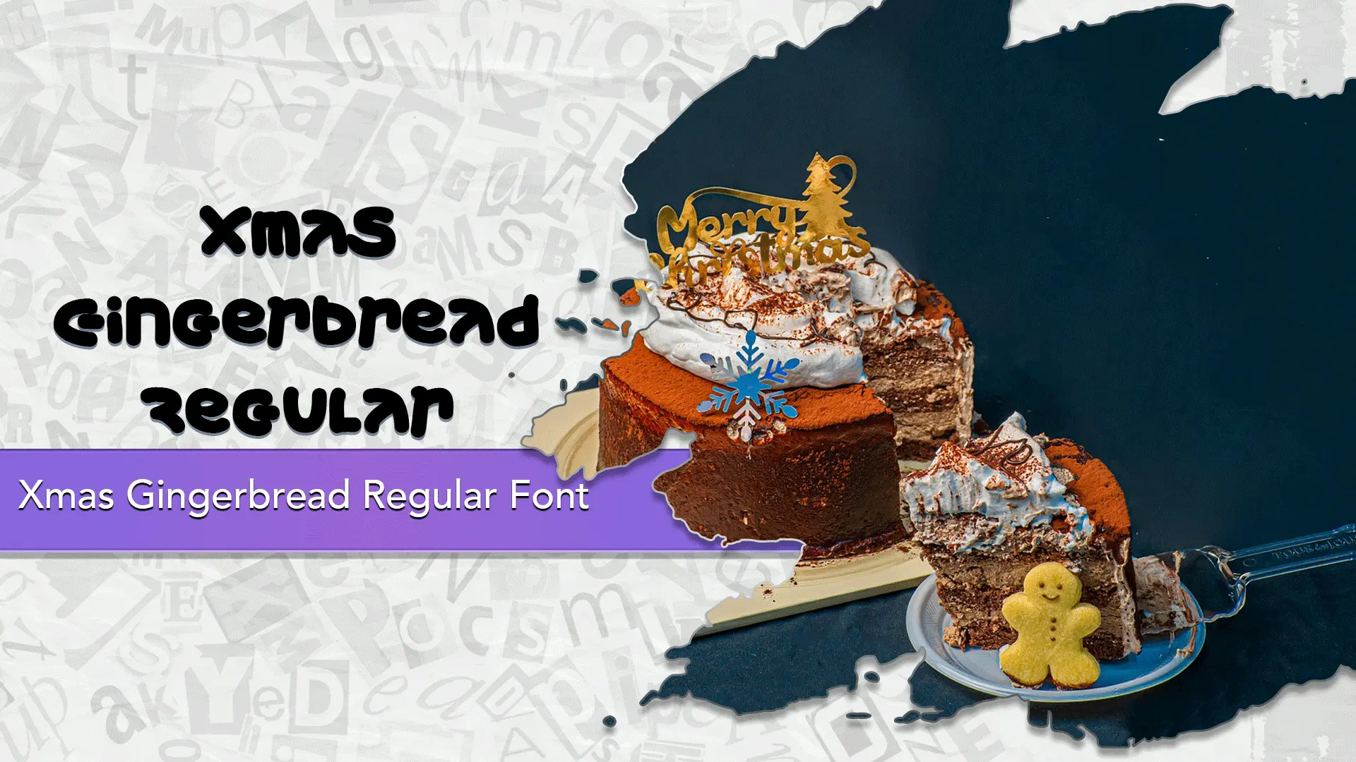 Xmas Gingerbread Font